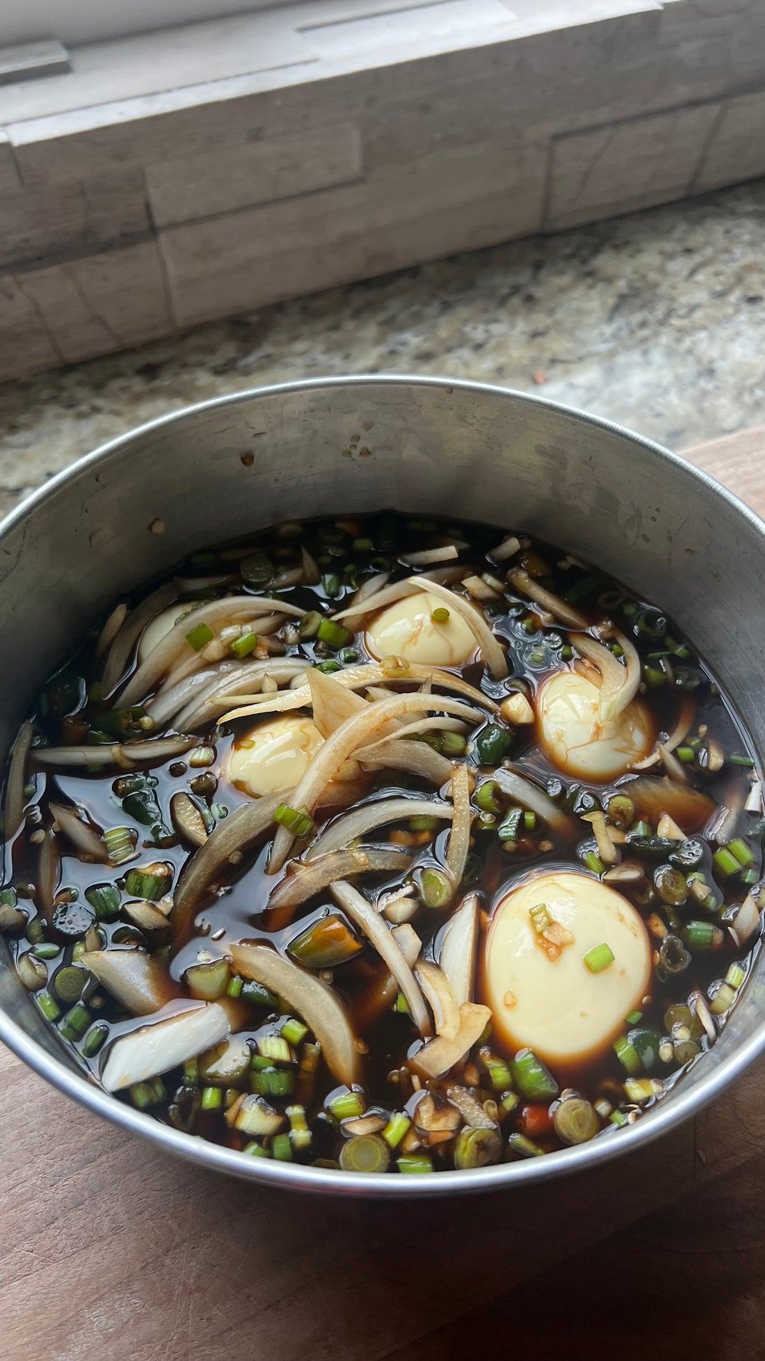 Soy Marinated Eggs with Olokoi