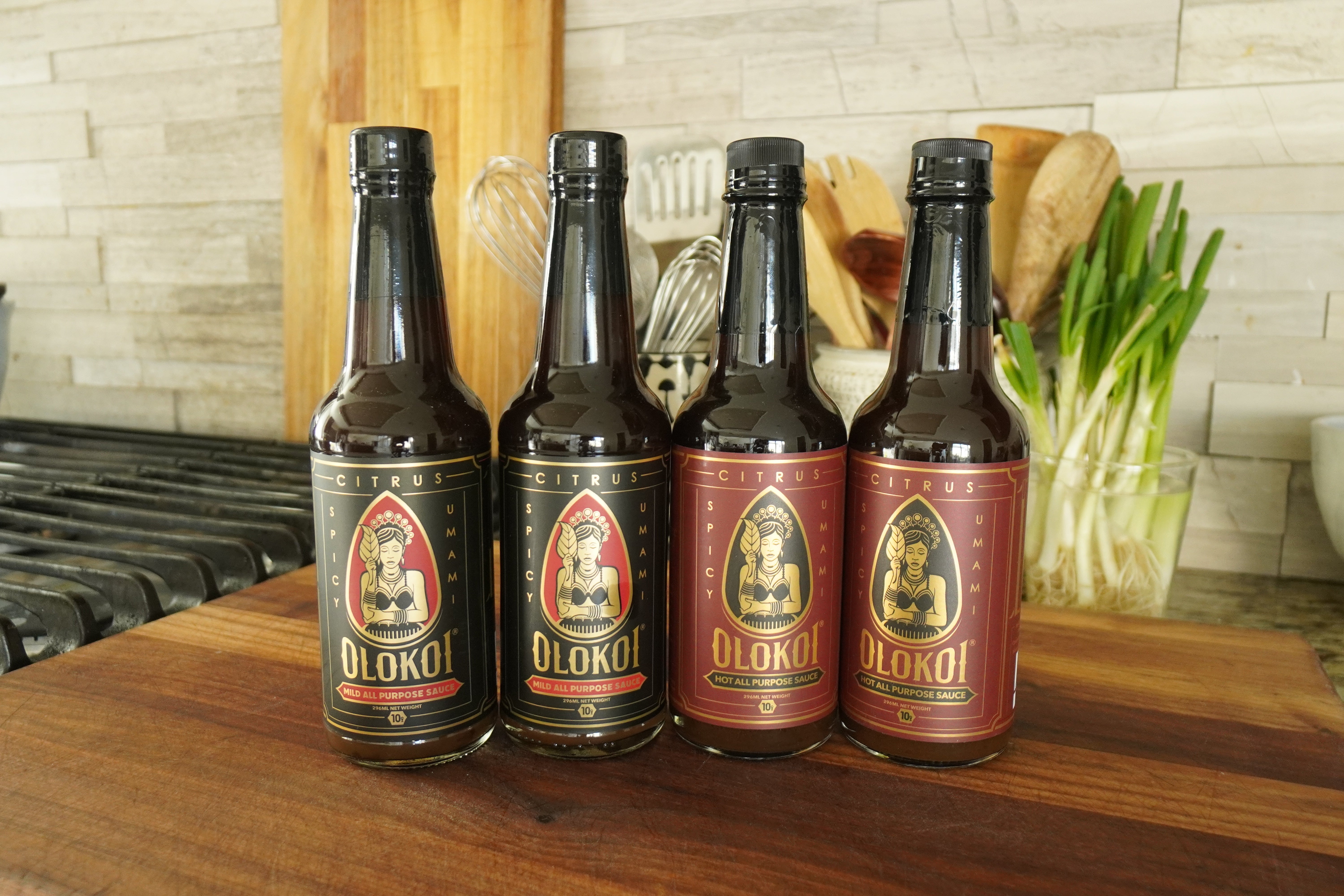 ホーリーピオーニ　250ml Olokoi Pantry Premium Pack | 4-Bottle Sauce Bundle